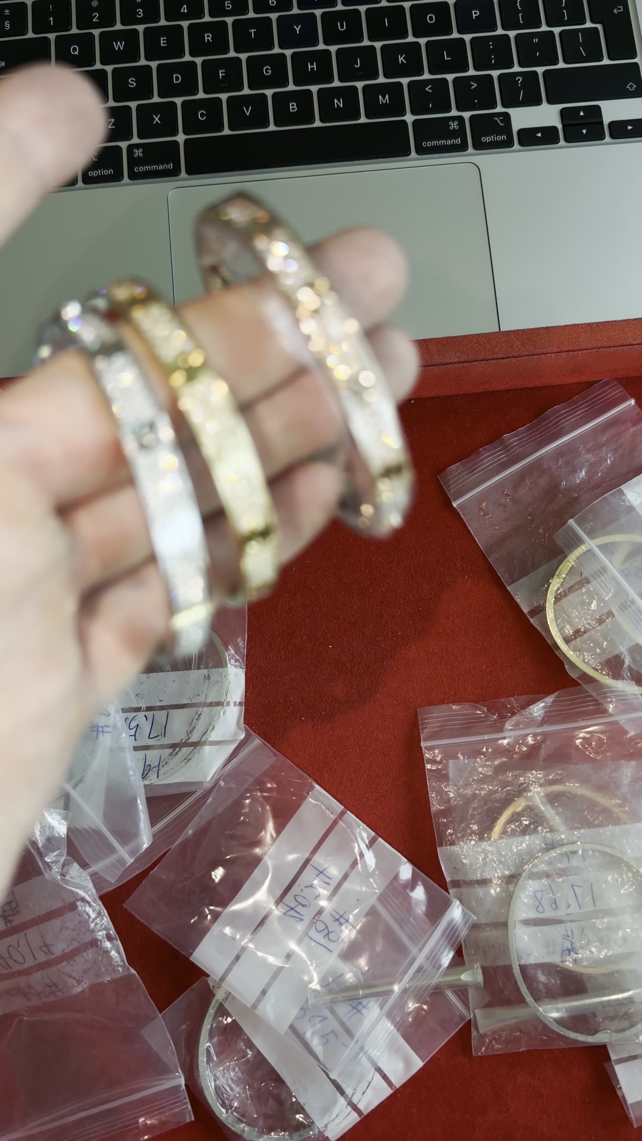 18k gold jewellery video